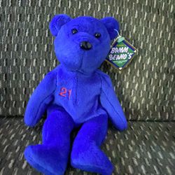 Roger Clemens #21  Bamm Beanos Bear 
