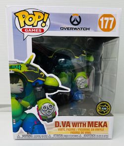 Funko POP! Overwatch MEKA #177 Blizzard 30TH Anniversary Exclusive Figure 