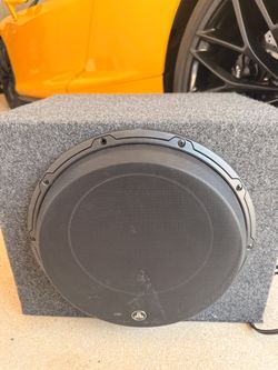 JL Audio W6 12” Subwoofer + JL Audio JD500/1 Monoblock Amp with Closed Box