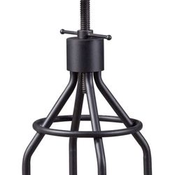 New Swivel Bar Stool Extra Tall Counter Coffee Kitchen Dining Chair American Style - Cushion top