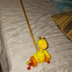 1 OF A KIND HAND CARVED AN PAINTED MADE COLLECTABLE WOOD TOY 10 FINAL PRICE