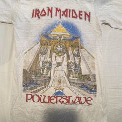 Iron Maiden 1984 Power Slave T Shirt 