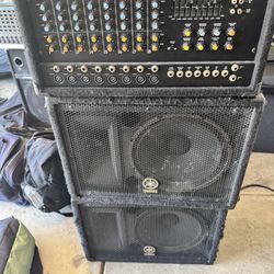 Crate PA And Speaker 