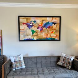 Kardiel Woodrow Box Midcentury Modern Sofa
