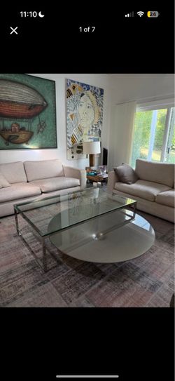 custom glass coffe table