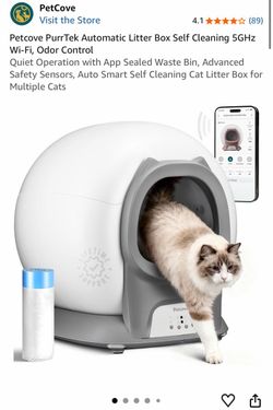 Petcove PurrTek Automatic Litter Box
