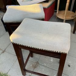 Set Of 2 Tall Table Stools