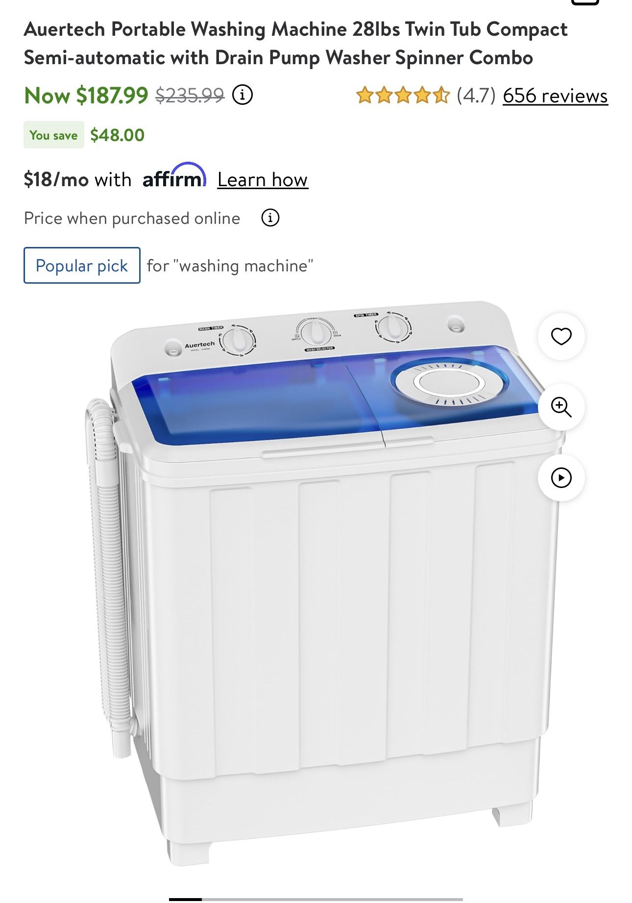 Washer Dryer Machine