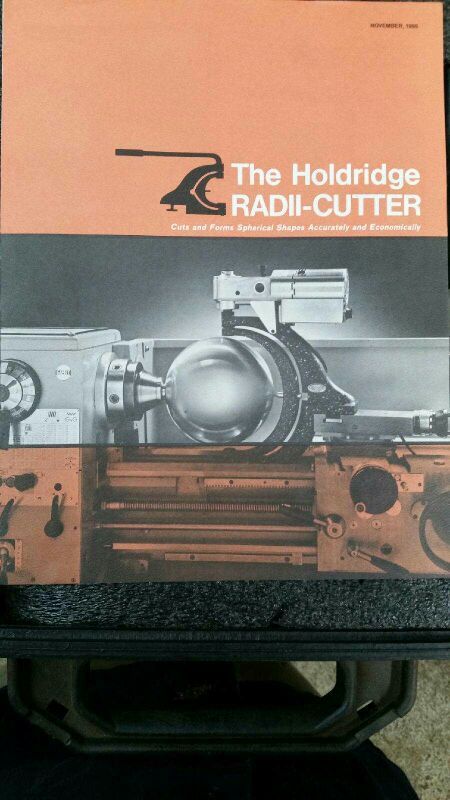 Holdridge RADII-CUTTER Deluxe Model 8D