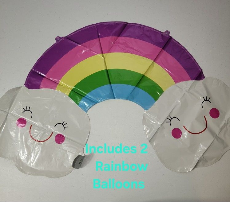 Pink Birthday Helium Balloon Set