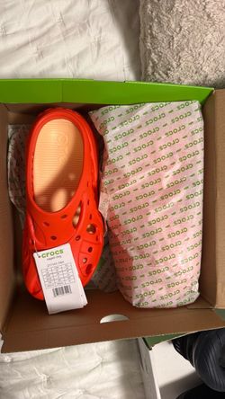 Crocs Caged Clog Orange