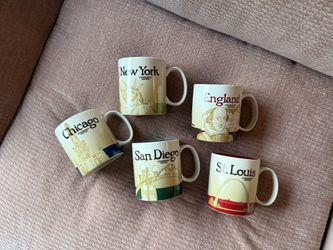 Starbucks Global Icon Collector series mugs