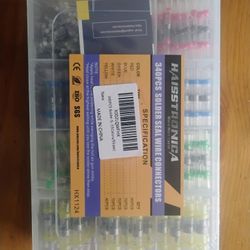 Haisstronica 340pcs Marine Grade Solder Seal Wire Connectors
