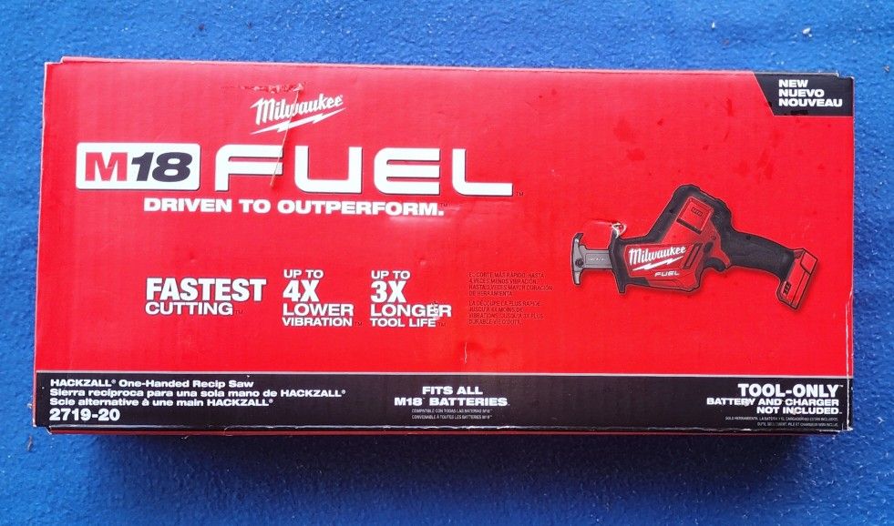 M18 FUEL 18V Lithium-Ion Brushless Cordless HACKZALL Reciprocating Saw (Tool-Only)