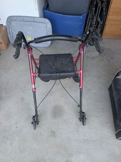 Mobility Walker with brakes