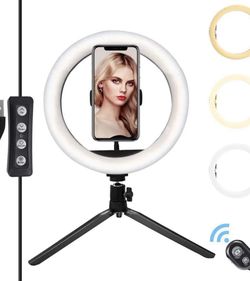 10" LED Ring Light with Stand