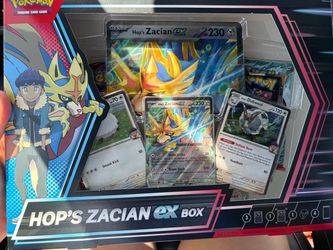 Pokémon TCG Hop's Zacian ex Box
