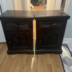 Wood End Tables
