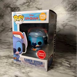 EXCLUSIVE Gamer Stitch Disney Funko Pop