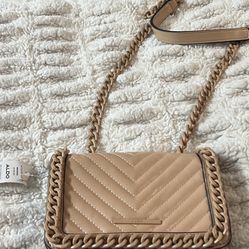 Aldo  Beige Cross Body Bag 