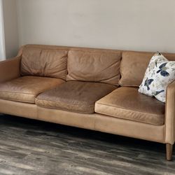 Leather Sofa/Couch 