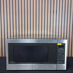 GE Profile 2.2 Cu. Ft. Countertop Sensor Microwave Oven with Child Lock (PES7227SLSS-D-116A)