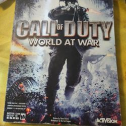 Bradygames Strategy Guide Call Of Duty World War With Original Map