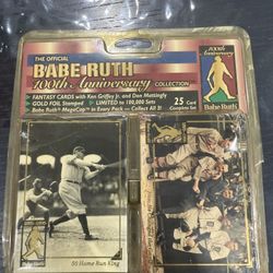 Babe Ruth 100th anniversary  25 each pack unopened original package