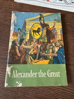 Alexander the Great Vintage Book -1956