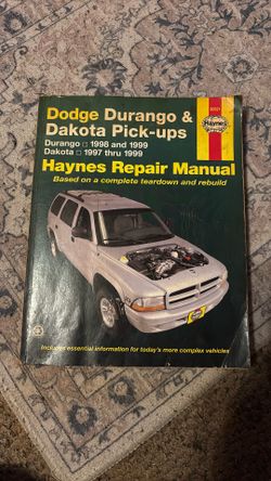 Dodge Dakota Haynes Book