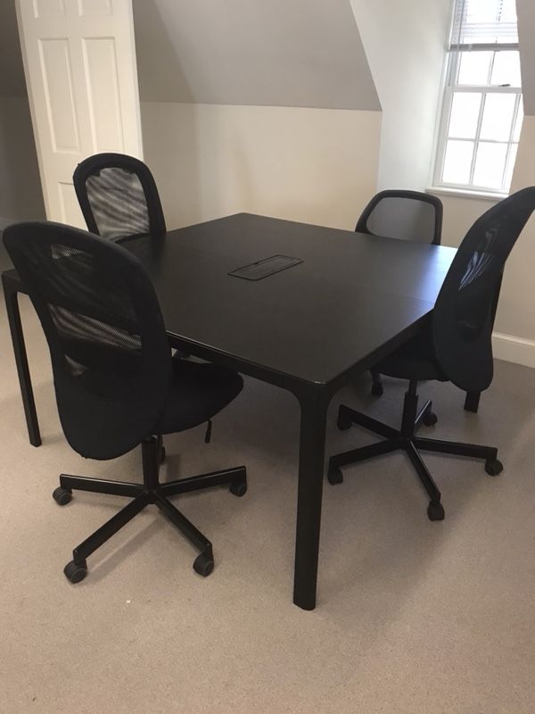 Large Square Conference table