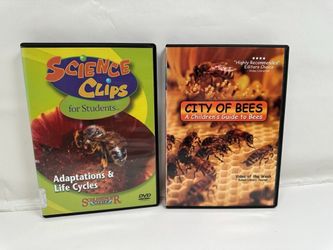 Schlessinger Science Clips Adaptations & Life Cycles City of Bees DVD Kids