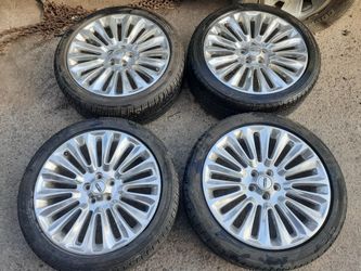 Lincon MKZ 19s OEM Set Of Rims and Tires