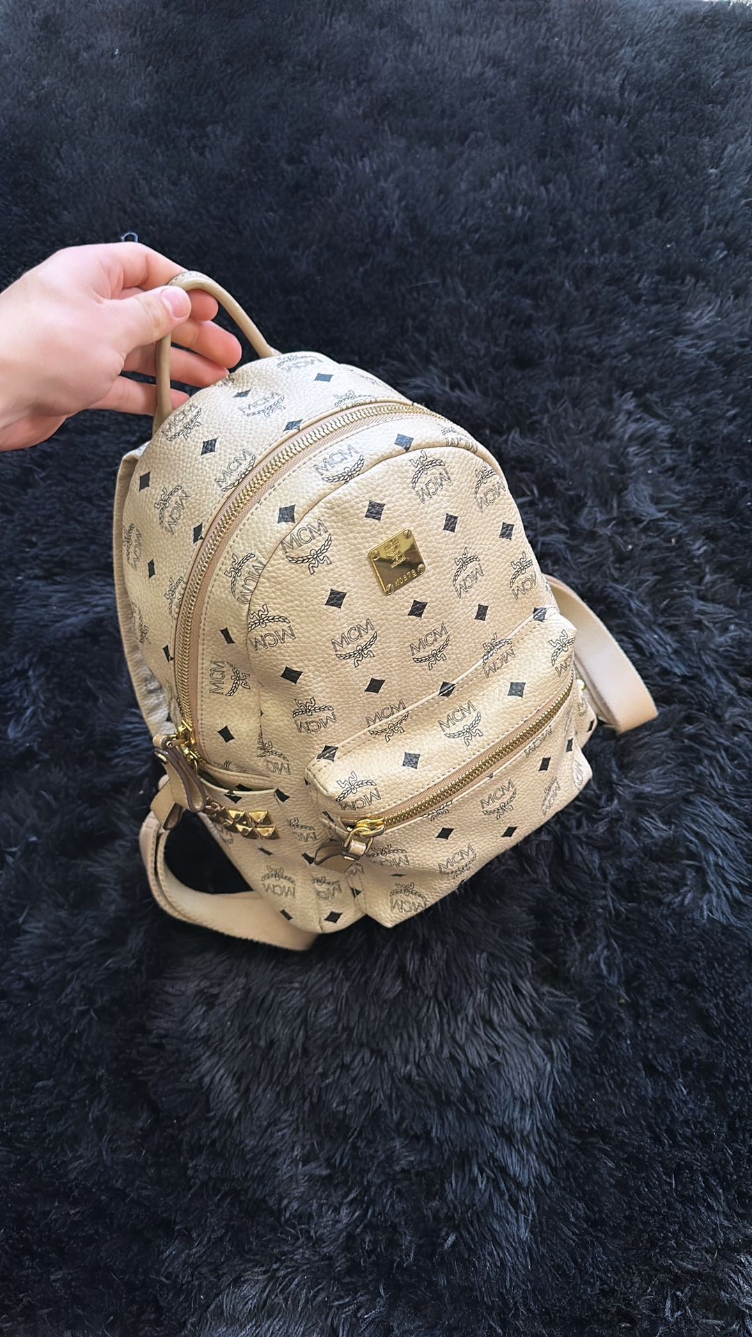 Authentic Mcm Backpack size small 