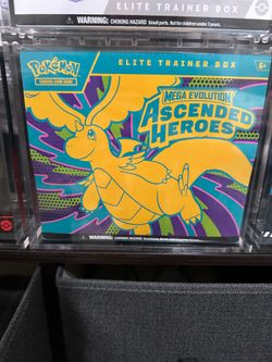 Ascended Heroes ETB. Sell only. Pickup. Located Coppell TX