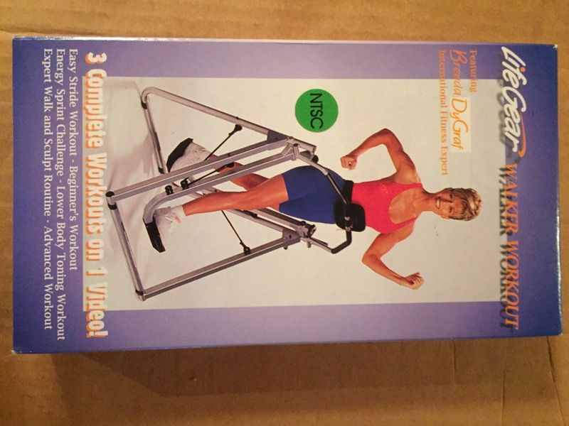 Brenda Lee LifeGear Walker w/ video & owners manual. You pick up.