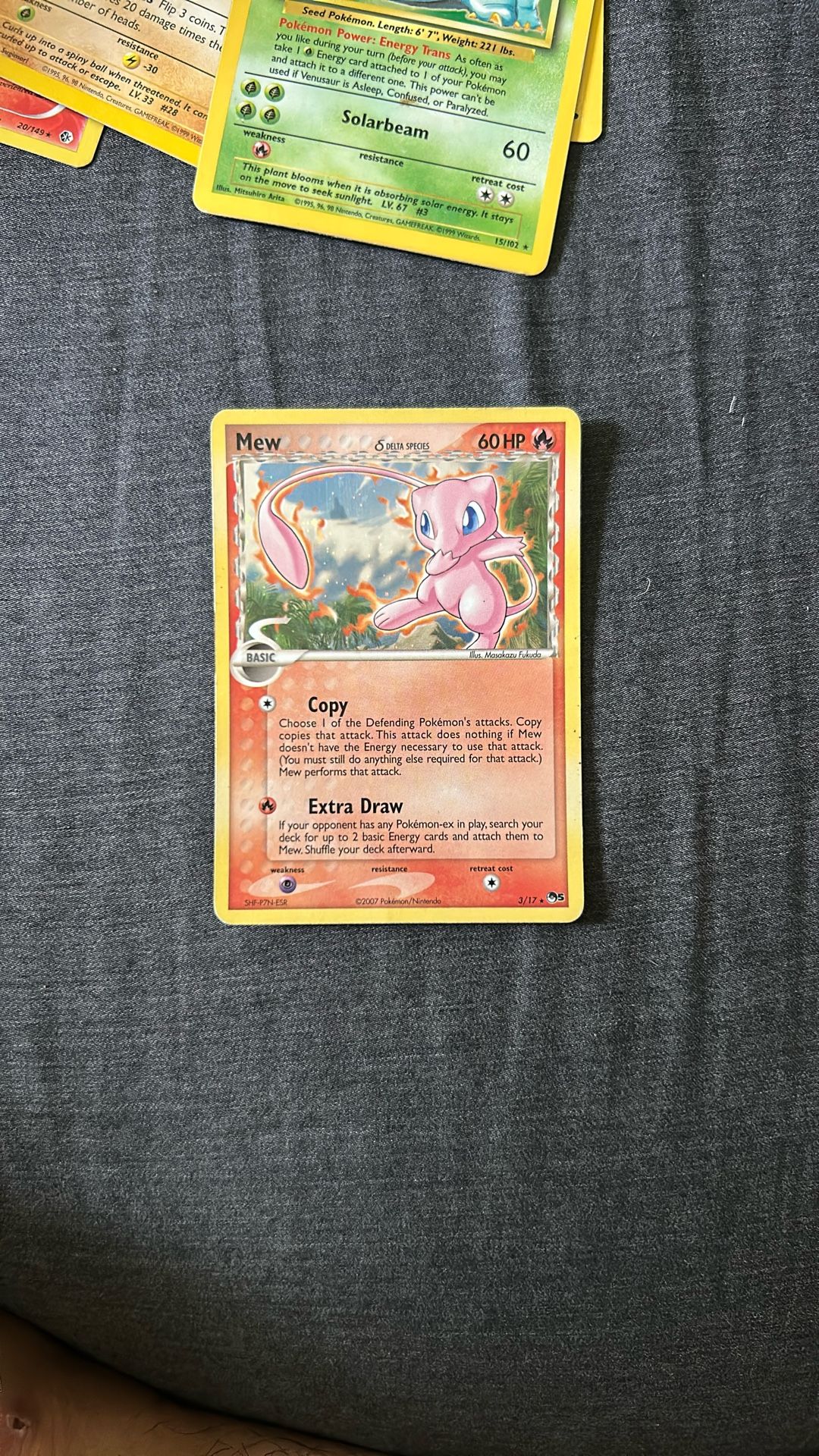 Mew Pokemon Card
