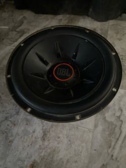 JBL 12” subwoofer