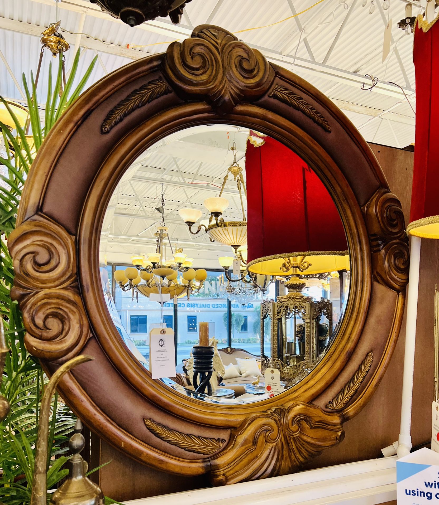 AICO By Michael Amini TUSCANO Dinning Mirror
