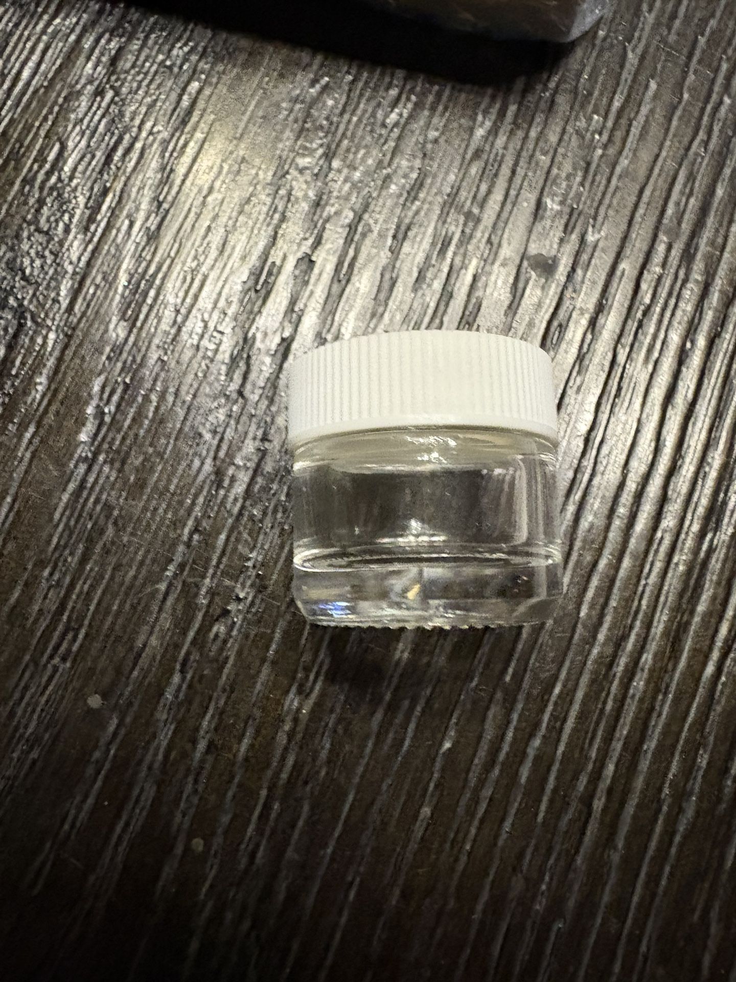 5 ML Glass Jars With White Caps
