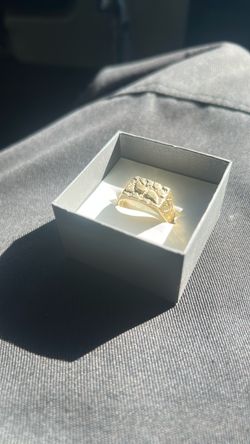 Nugget ring 10k