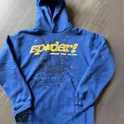 Blue spider Hoodie