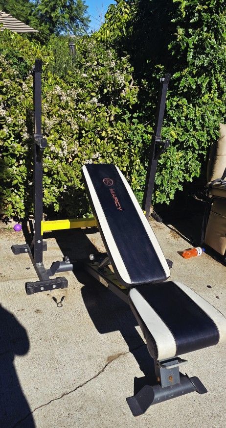 Marcy Weight Bench with Stand