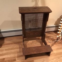 Private Antique Prayer Pew