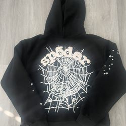 sp5der hoodie used 