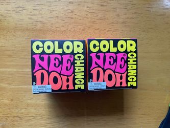 Needoh Color Changing Squishy Toys