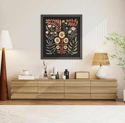 78.7 Inch Fluted TV Stand for TVs Up to 85", Modern Entertainment Center with 4 Drawers and Slats on Doors, Long Media Console Living Room, Natural