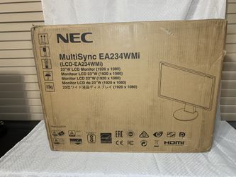 NEC EA234WMI 23 inch Widescreen LED LCD Monitor with built-in Speakers