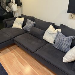 IKEA Sectional Sofa 4 Seat With Chaise 