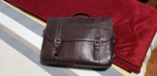 Samsonite Brown Leather Laptop Bag
